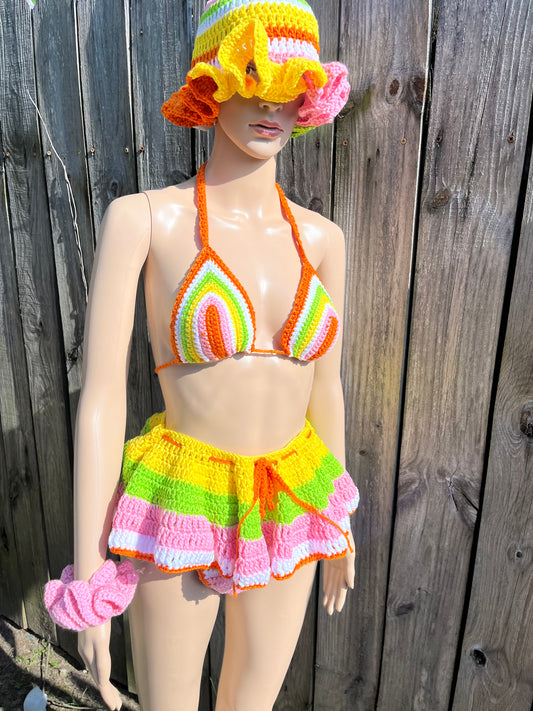 Bikini Skirt Set